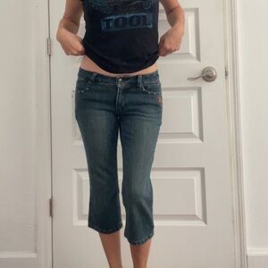 Harley Davidson Capri Blue Jeans